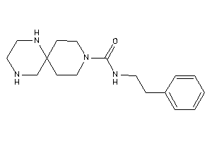 N-phenethyl-3,7,10-triazaspiro[5.5]undecane-3-carboxamide