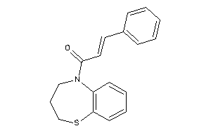 1-(3,4-dihydro-2H-1,5-benzothiazepin-5-yl)-3-phenyl-prop-2-en-1-one