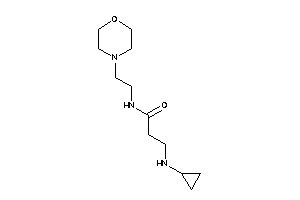 3-(cyclopropylamino)-N-(2-morpholinoethyl)propionamide