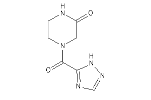 Image of 4-(1H-1,2,4-triazole-5-carbonyl)piperazin-2-one