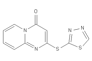 2-(1,3,4-thiadiazol-2-ylthio)pyrido[1,2-a]pyrimidin-4-one