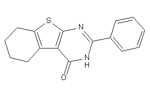 2-phenyl-5,6,7,8-tetrahydro-3H-benzothiopheno[2,3-d]pyrimidin-4-one
