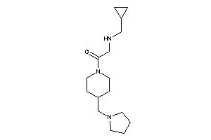 2-(cyclopropylmethylamino)-1-[4-(pyrrolidinomethyl)piperidino]ethanone