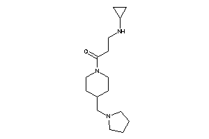 Image of 3-(cyclopropylamino)-1-[4-(pyrrolidinomethyl)piperidino]propan-1-one