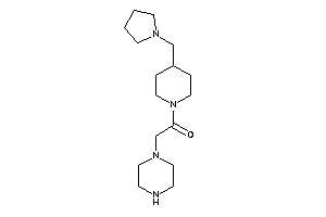 2-piperazino-1-[4-(pyrrolidinomethyl)piperidino]ethanone