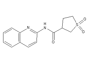 1,1-diketo-N-(2-quinolyl)thiolane-3-carboxamide