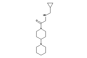 Image of 2-(cyclopropylmethylamino)-1-(4-piperidinopiperidino)ethanone