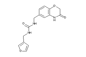 1-(3-furfuryl)-3-[(3-keto-4H-1,4-benzoxazin-6-yl)methyl]urea