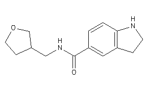 N-(tetrahydrofuran-3-ylmethyl)indoline-5-carboxamide