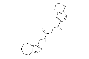 4-(2,3-dihydro-1,4-benzodioxin-6-yl)-4-keto-N-(6,7,8,9-tetrahydro-5H-[1,2,4]triazolo[4,3-a]azepin-3-ylmethyl)butyramide