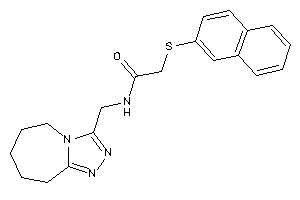 2-(2-naphthylthio)-N-(6,7,8,9-tetrahydro-5H-[1,2,4]triazolo[4,3-a]azepin-3-ylmethyl)acetamide