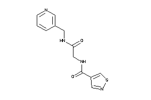 N-[2-keto-2-(3-pyridylmethylamino)ethyl]isothiazole-4-carboxamide