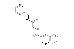 N-[2-keto-2-(3-pyridylmethylamino)ethyl]-2H-chromene-3-carboxamide