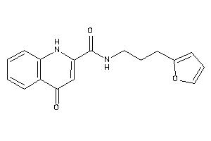 N-[3-(2-furyl)propyl]-4-keto-1H-quinoline-2-carboxamide