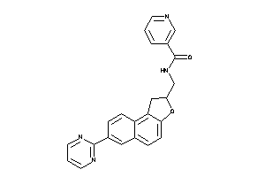 N-[[7-(2-pyrimidyl)-1,2-dihydrobenzo[e]benzofuran-2-yl]methyl]nicotinamide