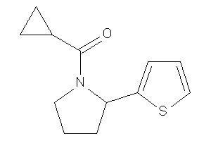 Cyclopropyl-[2-(2-thienyl)pyrrolidino]methanone