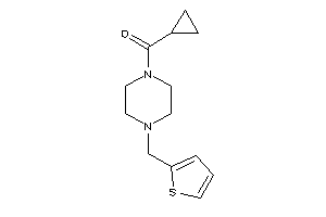 Cyclopropyl-[4-(2-thenyl)piperazino]methanone