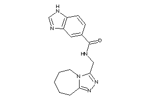 N-(6,7,8,9-tetrahydro-5H-[1,2,4]triazolo[4,3-a]azepin-3-ylmethyl)-1H-benzimidazole-5-carboxamide