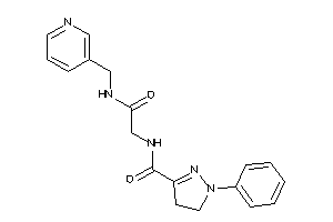 N-[2-keto-2-(3-pyridylmethylamino)ethyl]-1-phenyl-2-pyrazoline-3-carboxamide