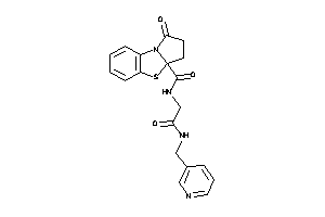 1-keto-N-[2-keto-2-(3-pyridylmethylamino)ethyl]-2,3-dihydropyrrolo[2,1-b][1,3]benzothiazole-3a-carboxamide
