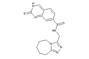 N-(6,7,8,9-tetrahydro-5H-[1,2,4]triazolo[4,3-a]azepin-3-ylmethyl)-2-thioxo-3H-quinazoline-7-carboxamide