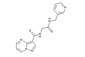 N-[2-keto-2-(3-pyridylmethylamino)ethyl]pyrazolo[1,5-a]pyrimidine-3-carboxamide