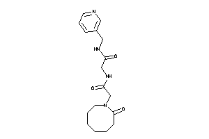2-[[2-(2-ketoazocan-1-yl)acetyl]amino]-N-(3-pyridylmethyl)acetamide