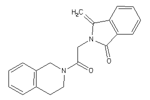 2-[2-(3,4-dihydro-1H-isoquinolin-2-yl)-2-keto-ethyl]-3-methylene-isoindolin-1-one