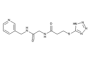 N-[2-keto-2-(3-pyridylmethylamino)ethyl]-3-(1H-tetrazol-5-ylthio)propionamide