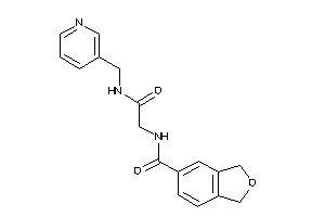 N-[2-keto-2-(3-pyridylmethylamino)ethyl]phthalan-5-carboxamide