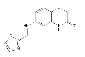 6-(thiazol-2-ylmethylamino)-4H-1,4-benzoxazin-3-one