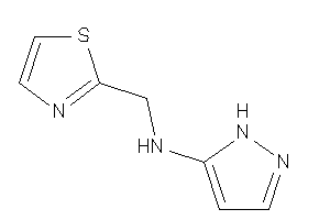 1H-pyrazol-5-yl(thiazol-2-ylmethyl)amine