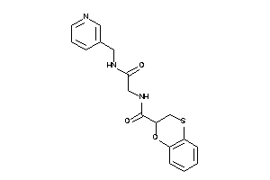 N-[2-keto-2-(3-pyridylmethylamino)ethyl]-2,3-dihydro-1,4-benzoxathiine-2-carboxamide