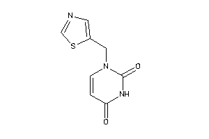 1-(thiazol-5-ylmethyl)pyrimidine-2,4-quinone