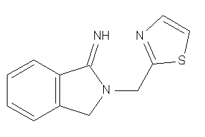 [2-(thiazol-2-ylmethyl)isoindolin-1-ylidene]amine