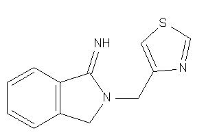 [2-(thiazol-4-ylmethyl)isoindolin-1-ylidene]amine