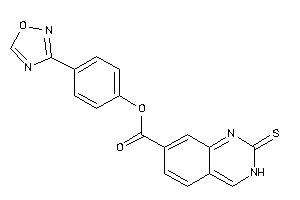 2-thioxo-3H-quinazoline-7-carboxylic Acid [4-(1,2,4-oxadiazol-3-yl)phenyl] Ester