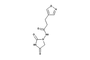Image of N-(2,4-diketoimidazolidin-1-yl)-3-isoxazol-4-yl-propionamide
