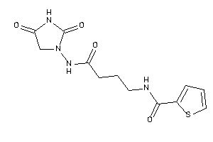 N-[4-[(2,4-diketoimidazolidin-1-yl)amino]-4-keto-butyl]thiophene-2-carboxamide