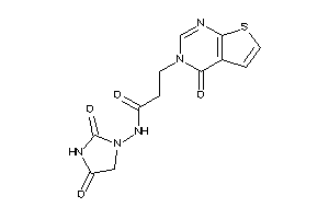 N-(2,4-diketoimidazolidin-1-yl)-3-(4-ketothieno[2,3-d]pyrimidin-3-yl)propionamide