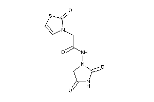 N-(2,4-diketoimidazolidin-1-yl)-2-(2-keto-4-thiazolin-3-yl)acetamide