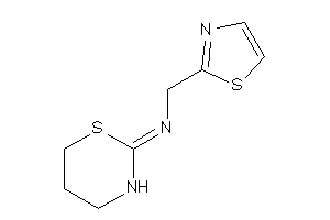 Image of 1,3-thiazinan-2-ylidene(thiazol-2-ylmethyl)amine