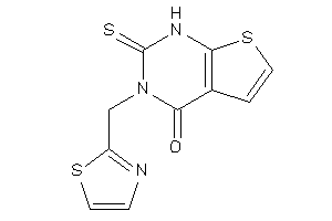 3-(thiazol-2-ylmethyl)-2-thioxo-1H-thieno[2,3-d]pyrimidin-4-one