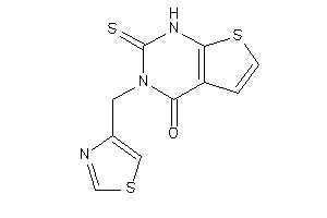 3-(thiazol-4-ylmethyl)-2-thioxo-1H-thieno[2,3-d]pyrimidin-4-one