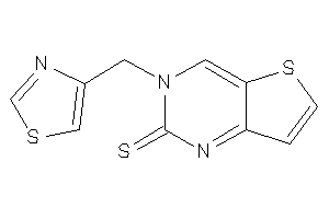 3-(thiazol-4-ylmethyl)thieno[3,2-d]pyrimidine-2-thione