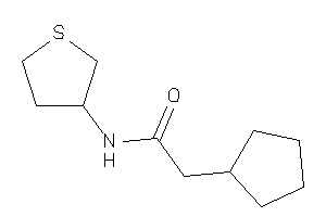 Image of 2-cyclopentyl-N-tetrahydrothiophen-3-yl-acetamide