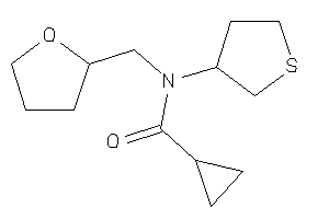 N-(tetrahydrofurfuryl)-N-tetrahydrothiophen-3-yl-cyclopropanecarboxamide