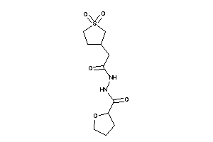 N'-[2-(1,1-diketothiolan-3-yl)acetyl]tetrahydrofuran-2-carbohydrazide