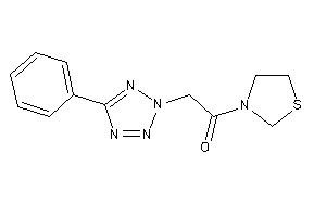 2-(5-phenyltetrazol-2-yl)-1-thiazolidin-3-yl-ethanone