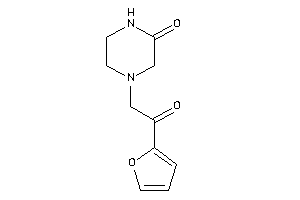 4-[2-(2-furyl)-2-keto-ethyl]piperazin-2-one